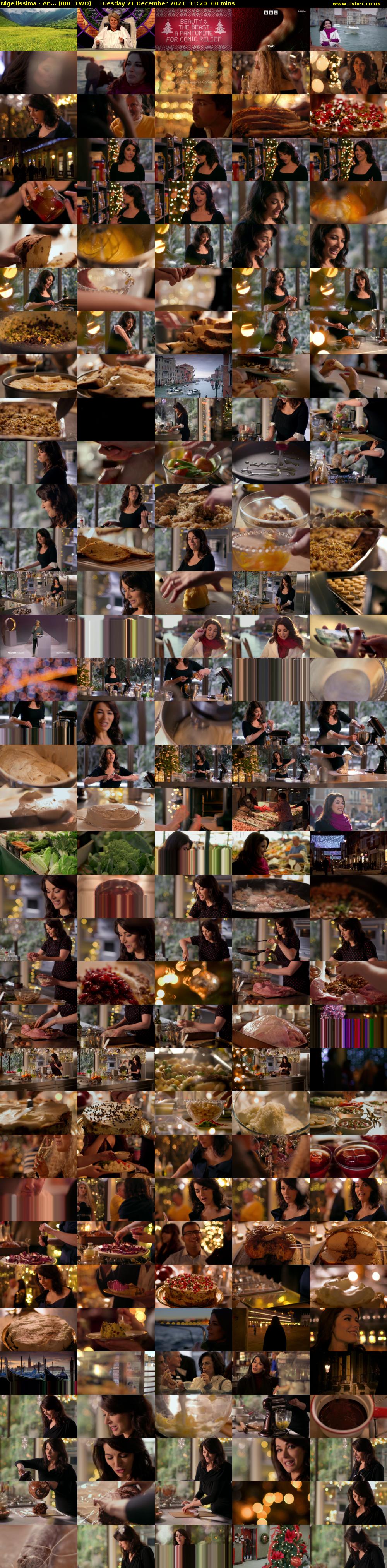 Nigellissima - An... (BBC TWO) Tuesday 21 December 2021 11:20 - 12:20