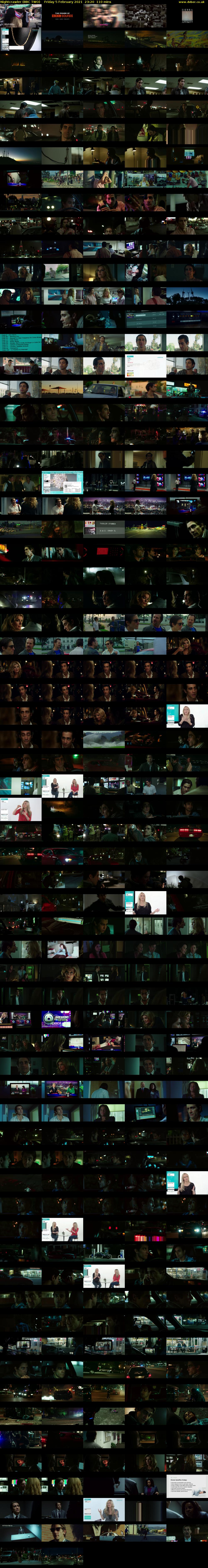 Nightcrawler (BBC TWO) Friday 5 February 2021 23:20 - 01:10