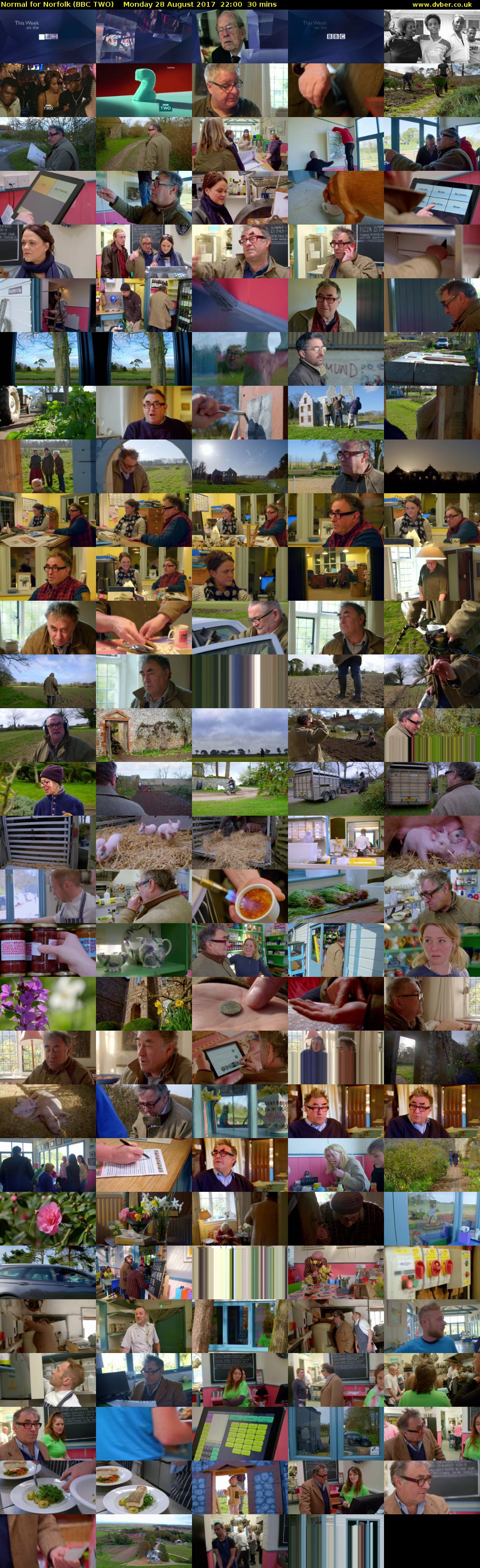 Normal for Norfolk (BBC TWO) Monday 28 August 2017 22:00 - 22:30