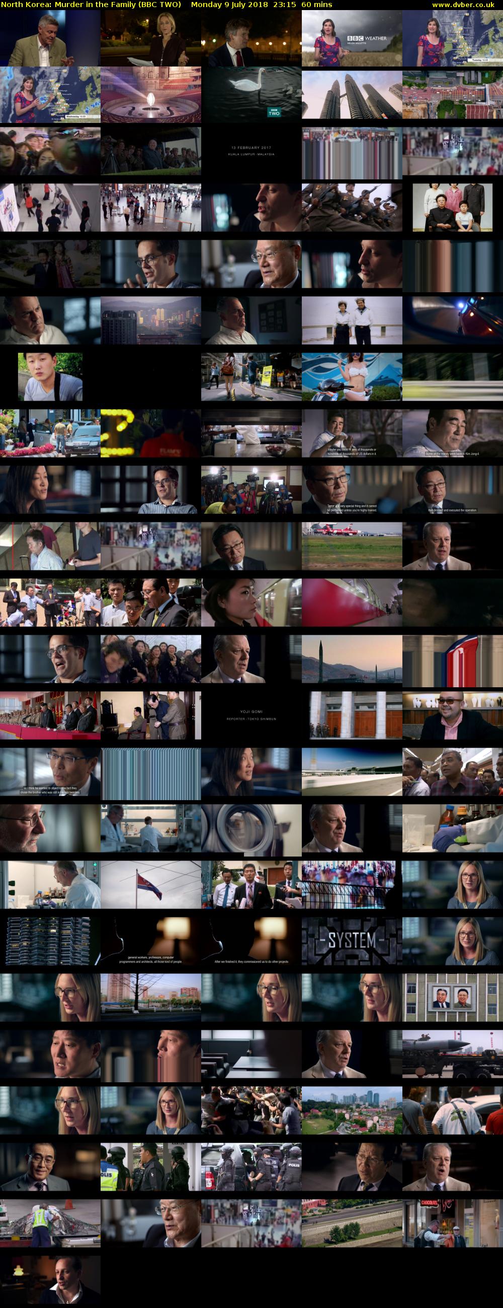 North Korea: Murder in the Family (BBC TWO) Monday 9 July 2018 23:15 - 00:15