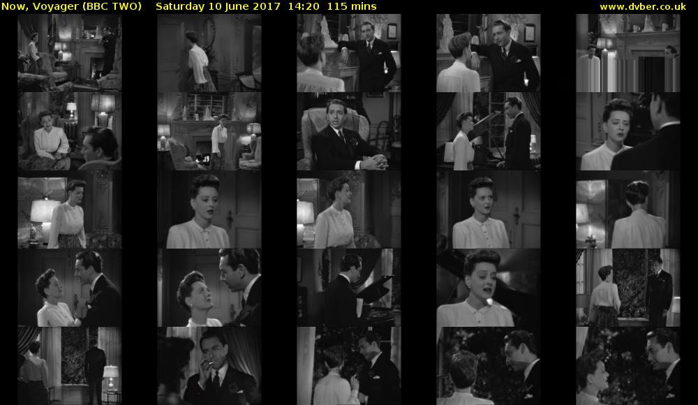 Now, Voyager (BBC TWO) Saturday 10 June 2017 14:20 - 16:15