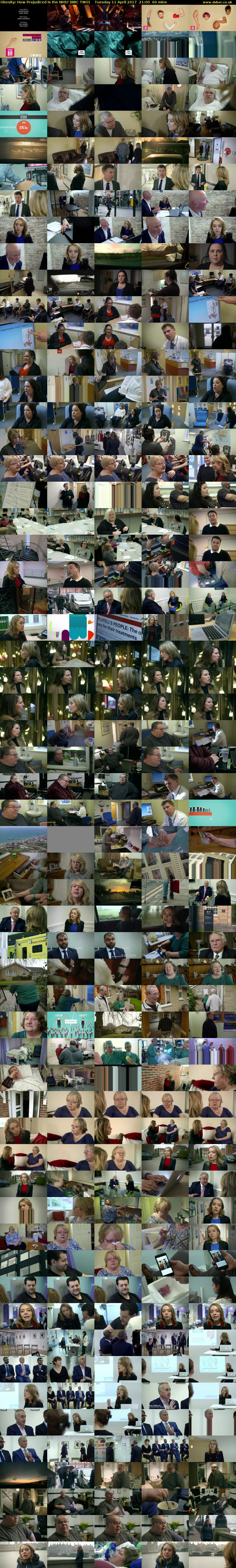 Obesity: How Prejudiced Is the NHS? (BBC TWO) Tuesday 11 April 2017 21:00 - 22:00