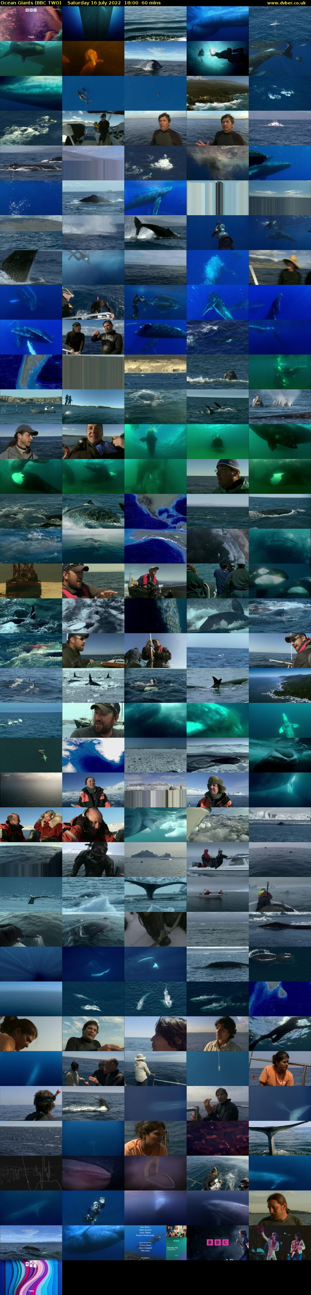 Ocean Giants (BBC TWO) Saturday 16 July 2022 18:00 - 19:00