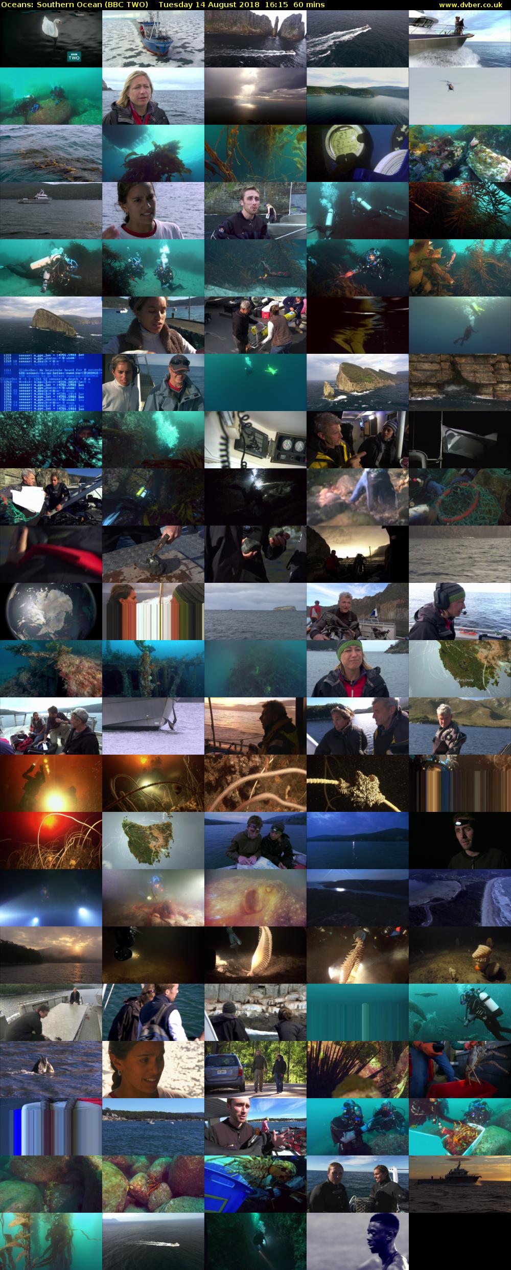 Oceans: Southern Ocean (BBC TWO) Tuesday 14 August 2018 16:15 - 17:15