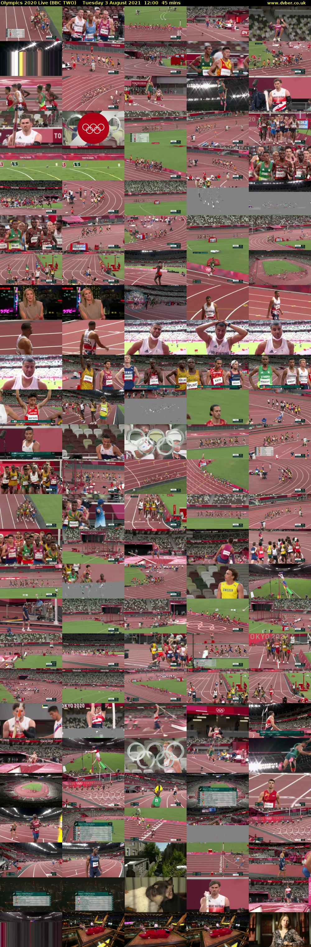 Olympics 2020 Live (BBC TWO) Tuesday 3 August 2021 12:00 - 12:45
