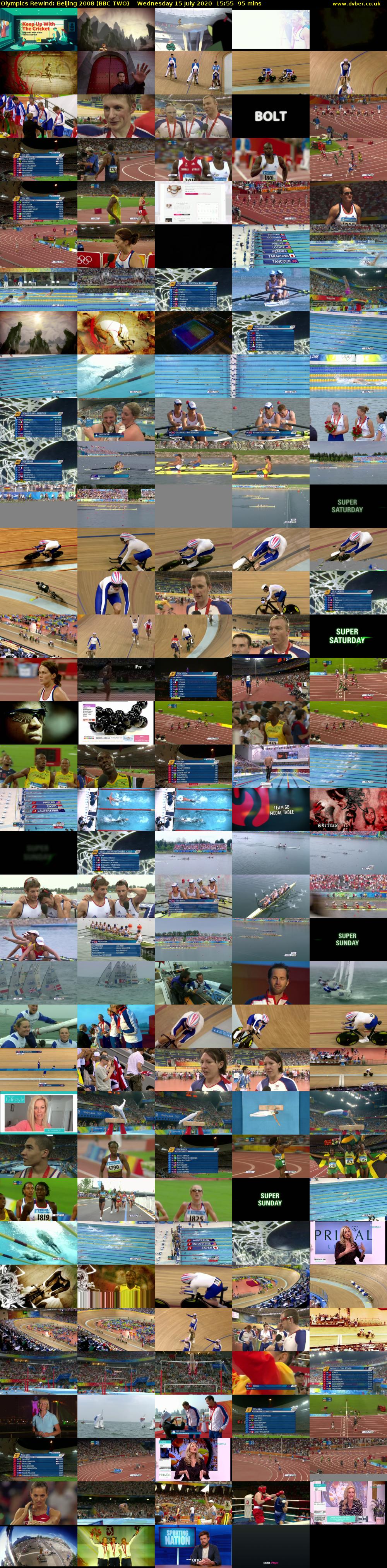 Olympics Rewind: Beijing 2008 (BBC TWO) Wednesday 15 July 2020 15:55 - 17:30