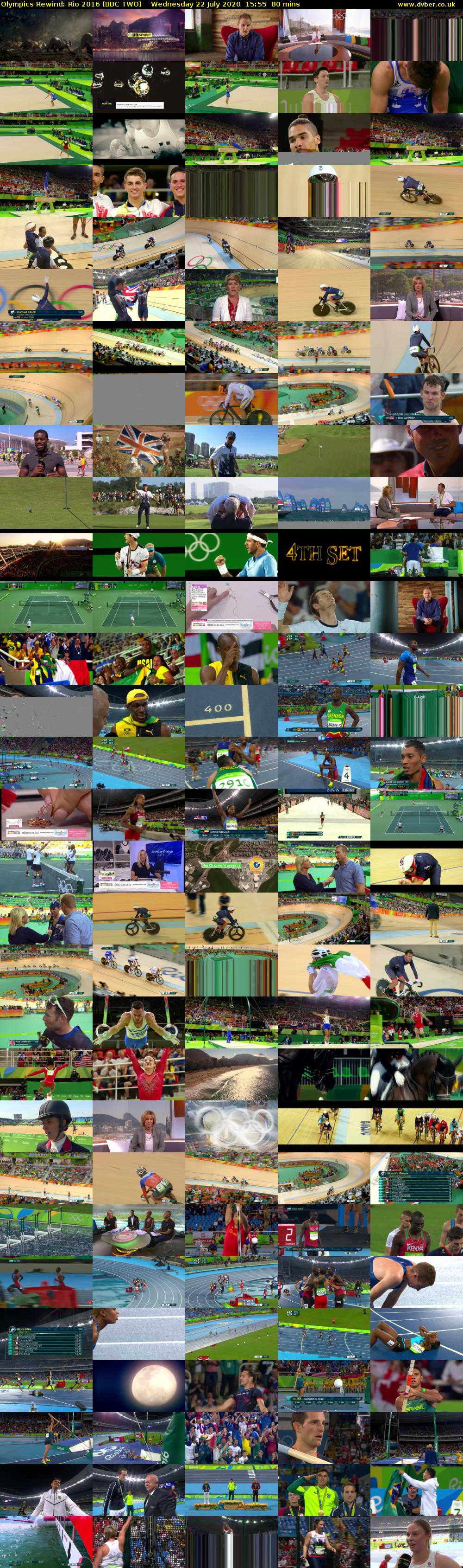 Olympics Rewind: Rio 2016 (BBC TWO) Wednesday 22 July 2020 15:55 - 17:15