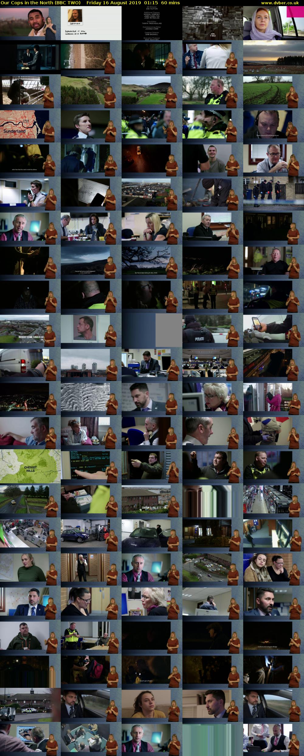 Our Cops in the North (BBC TWO) Friday 16 August 2019 01:15 - 02:15