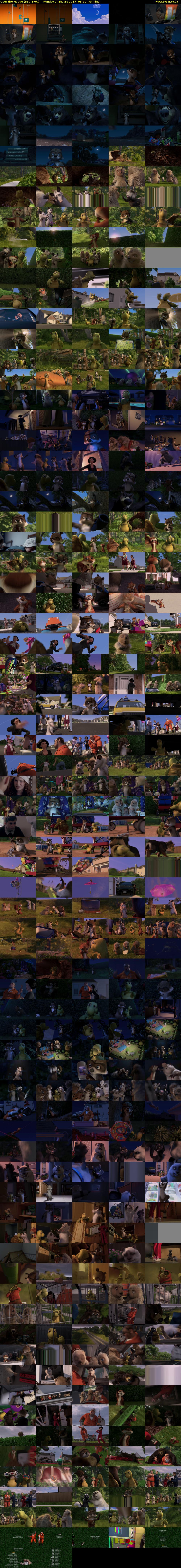 Over the Hedge (BBC TWO) Monday 2 January 2017 08:50 - 10:05