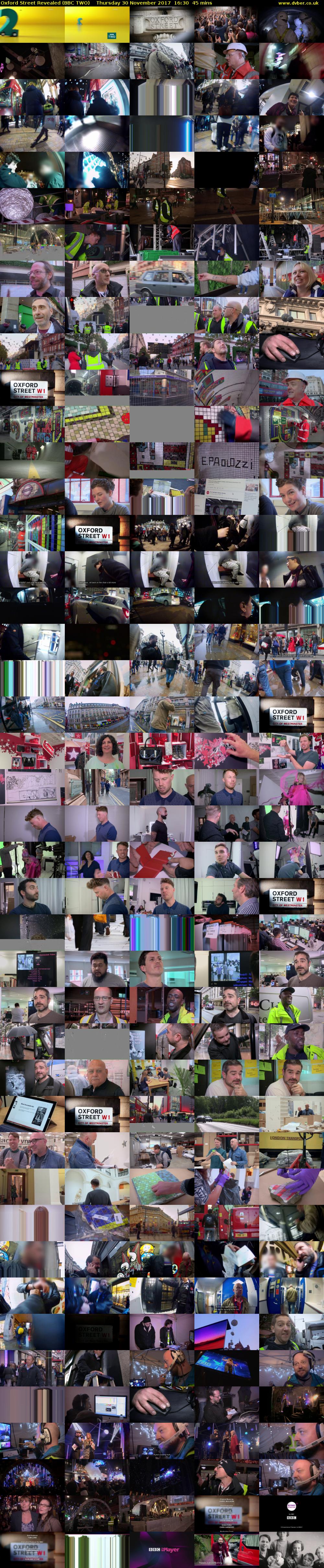 Oxford Street Revealed (BBC TWO) Thursday 30 November 2017 16:30 - 17:15