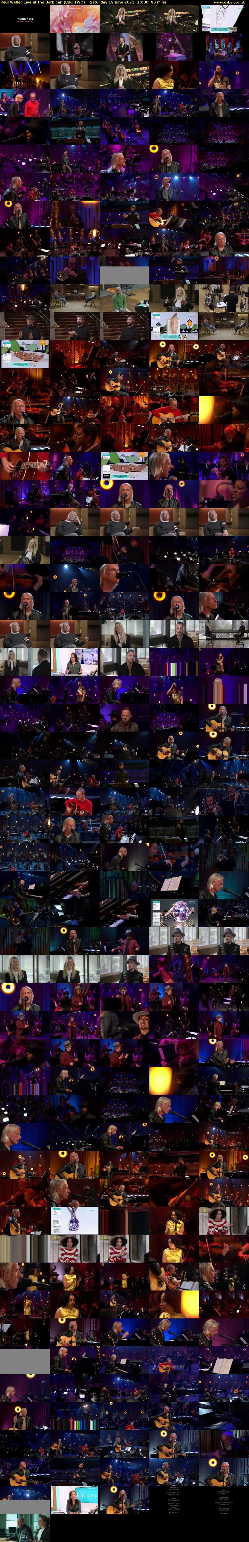 Paul Weller Live at the Barbican (BBC TWO) Saturday 19 June 2021 20:30 - 22:00