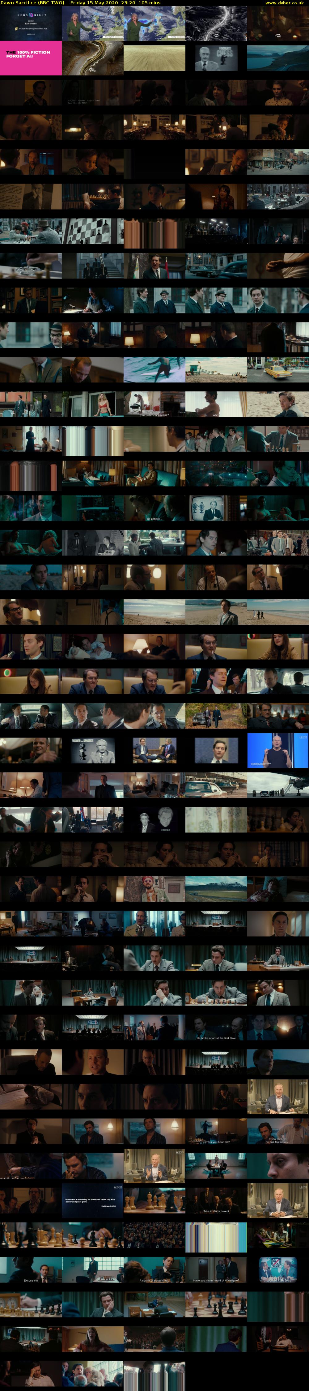 Pawn Sacrifice (BBC TWO) Friday 15 May 2020 23:20 - 01:05