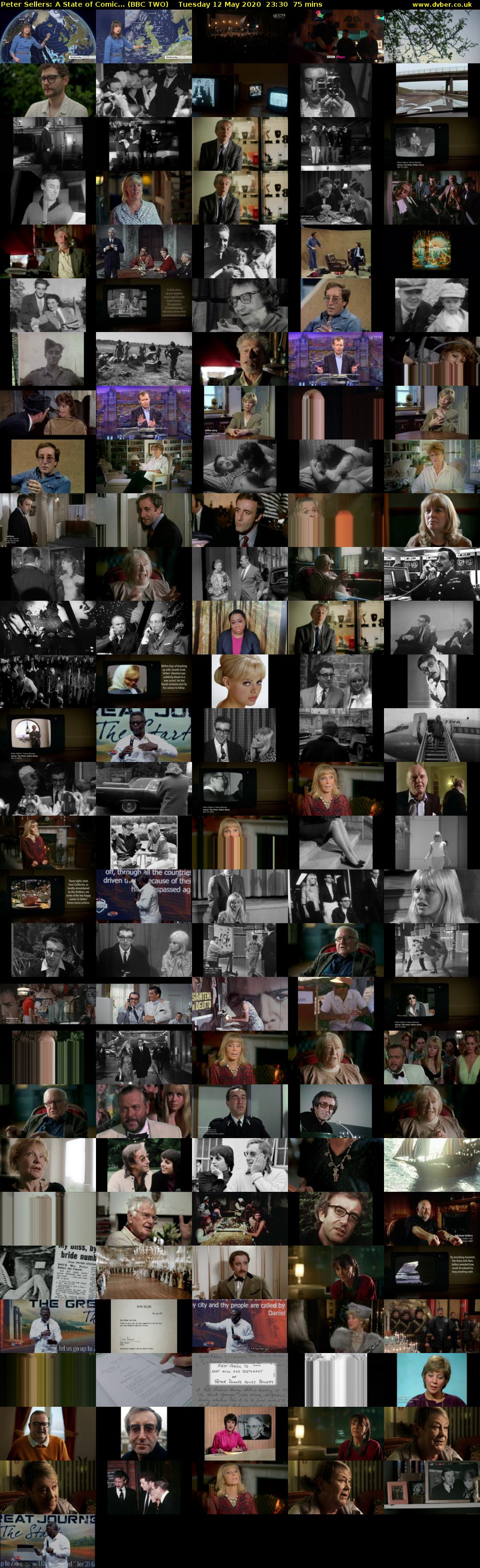 Peter Sellers: A State of Comic... (BBC TWO) Tuesday 12 May 2020 23:30 - 00:45