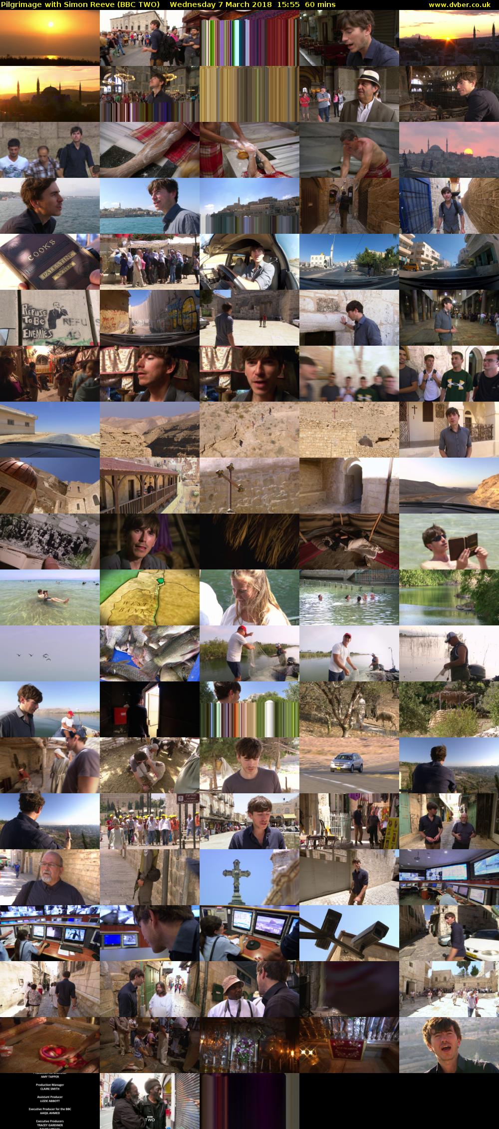 Pilgrimage with Simon Reeve (BBC TWO) Wednesday 7 March 2018 15:55 - 16:55
