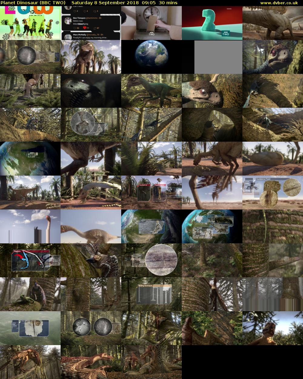Planet Dinosaur (BBC TWO) Saturday 8 September 2018 09:05 - 09:35