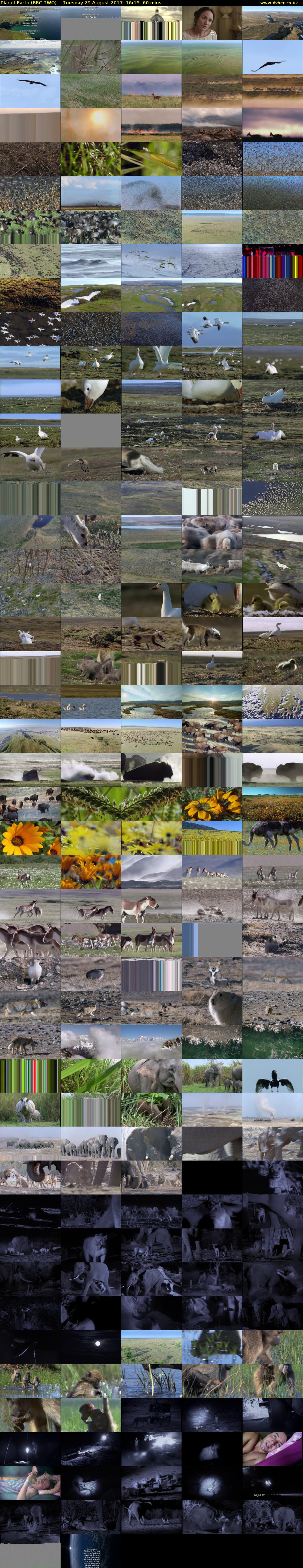 Planet Earth (BBC TWO) Tuesday 29 August 2017 16:15 - 17:15