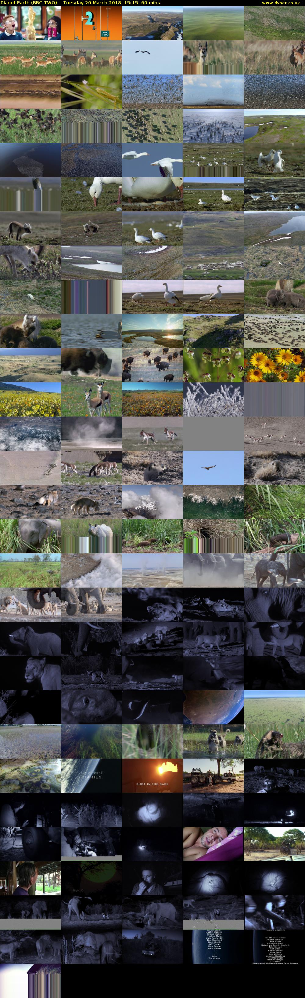 Planet Earth (BBC TWO) Tuesday 20 March 2018 15:15 - 16:15