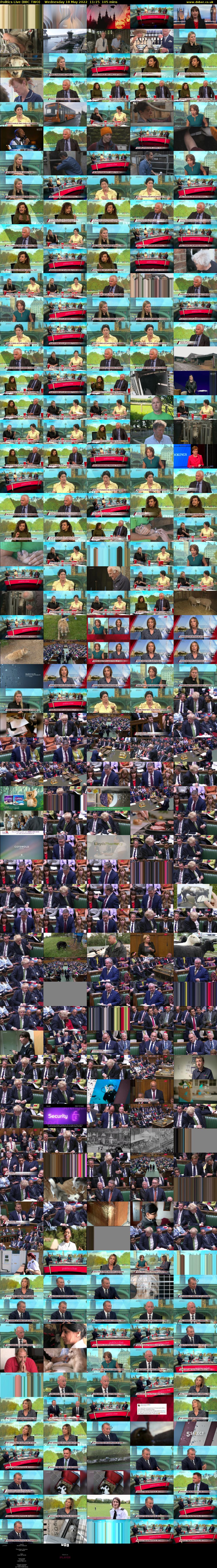 Politics Live (BBC TWO) Wednesday 18 May 2022 11:15 - 13:00