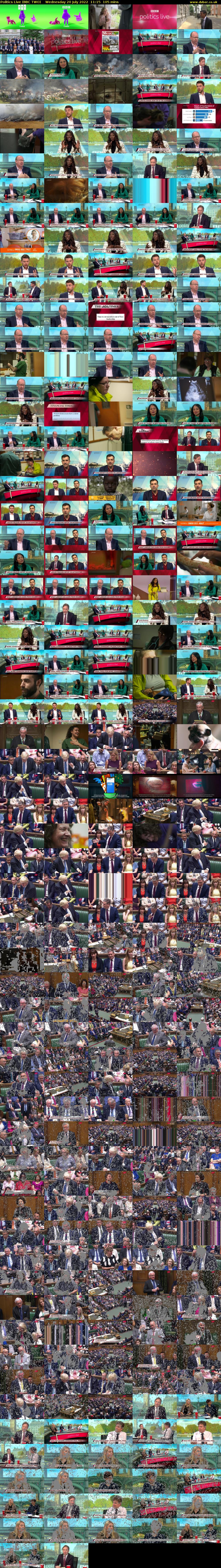Politics Live (BBC TWO) Wednesday 20 July 2022 11:15 - 13:00
