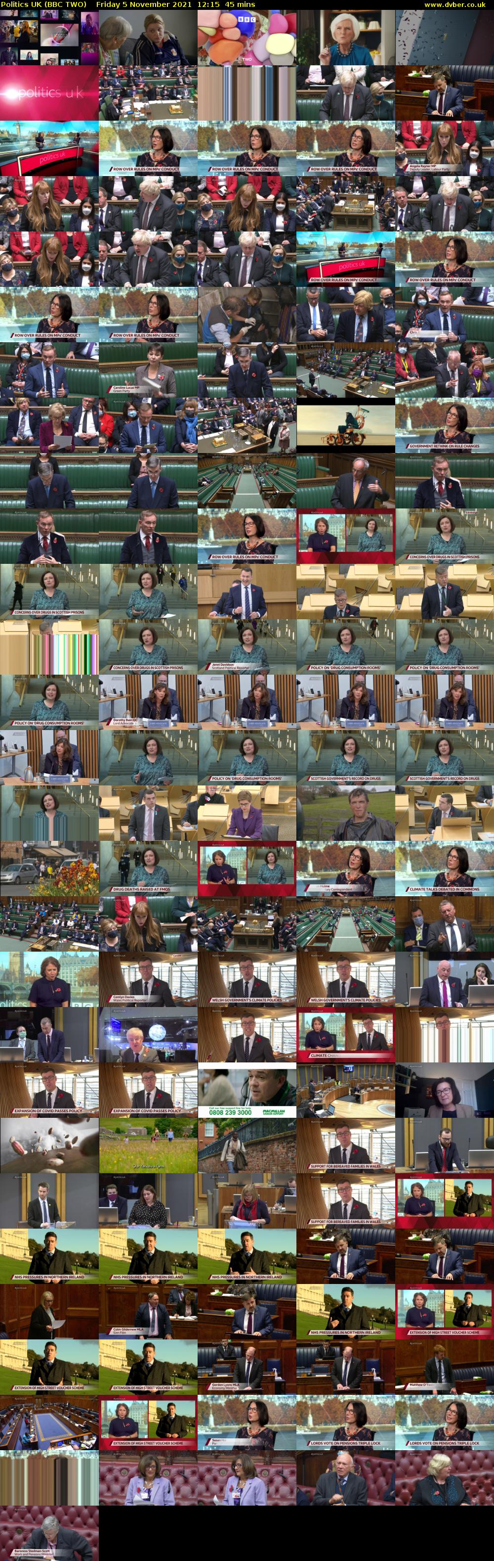 Politics UK (BBC TWO) Friday 5 November 2021 12:15 - 13:00