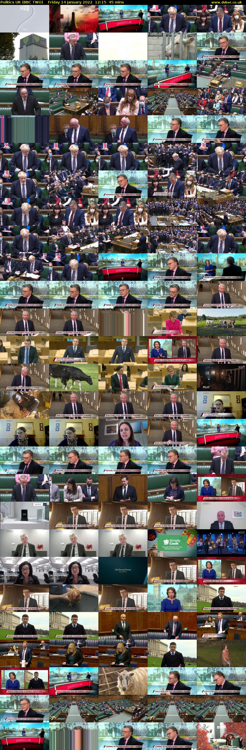 Politics UK (BBC TWO) Friday 14 January 2022 12:15 - 13:00