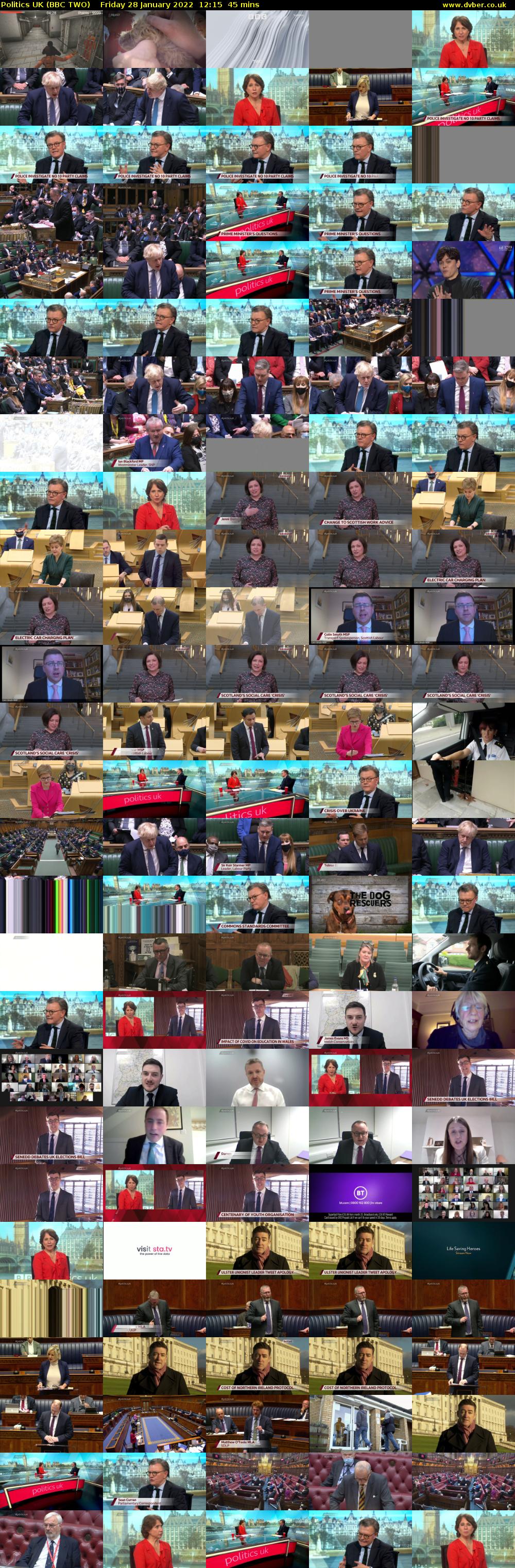 Politics UK (BBC TWO) Friday 28 January 2022 12:15 - 13:00