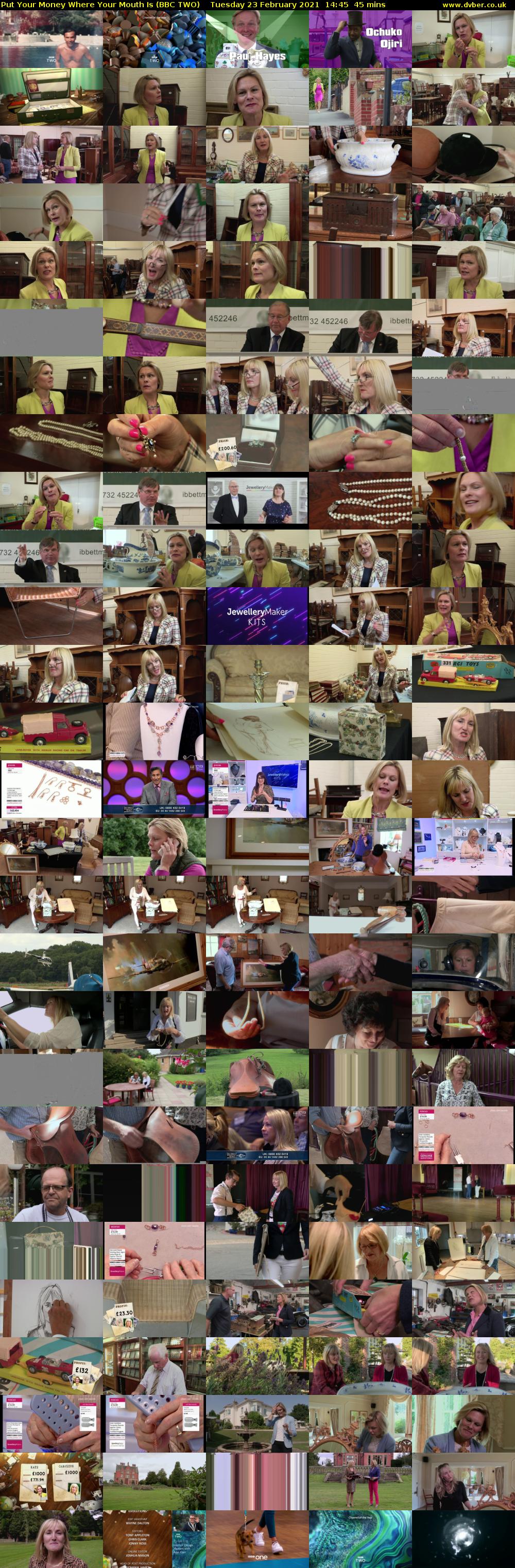 Put Your Money Where Your Mouth Is (BBC TWO) Tuesday 23 February 2021 14:45 - 15:30