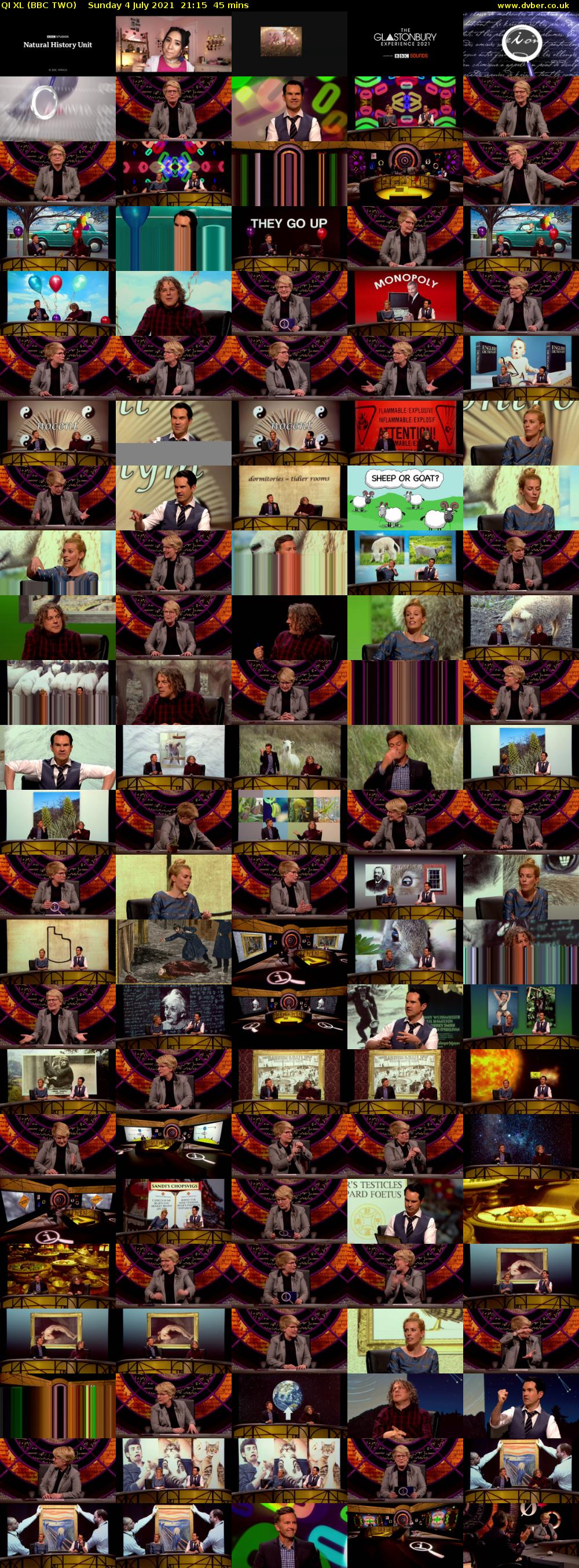 QI XL (BBC TWO) Sunday 4 July 2021 21:15 - 22:00