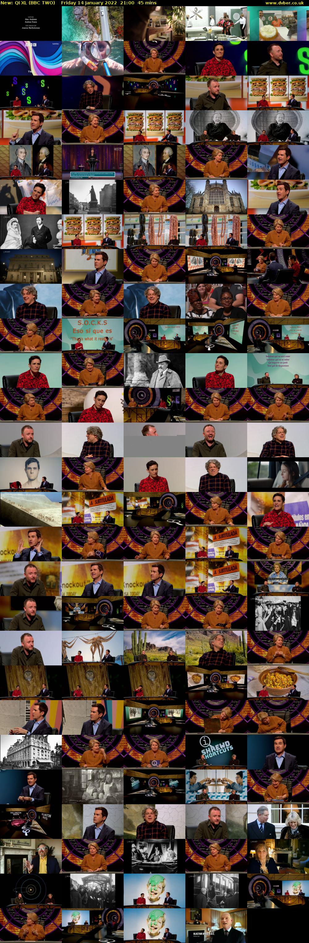 QI XL (BBC TWO) Friday 14 January 2022 21:00 - 21:45