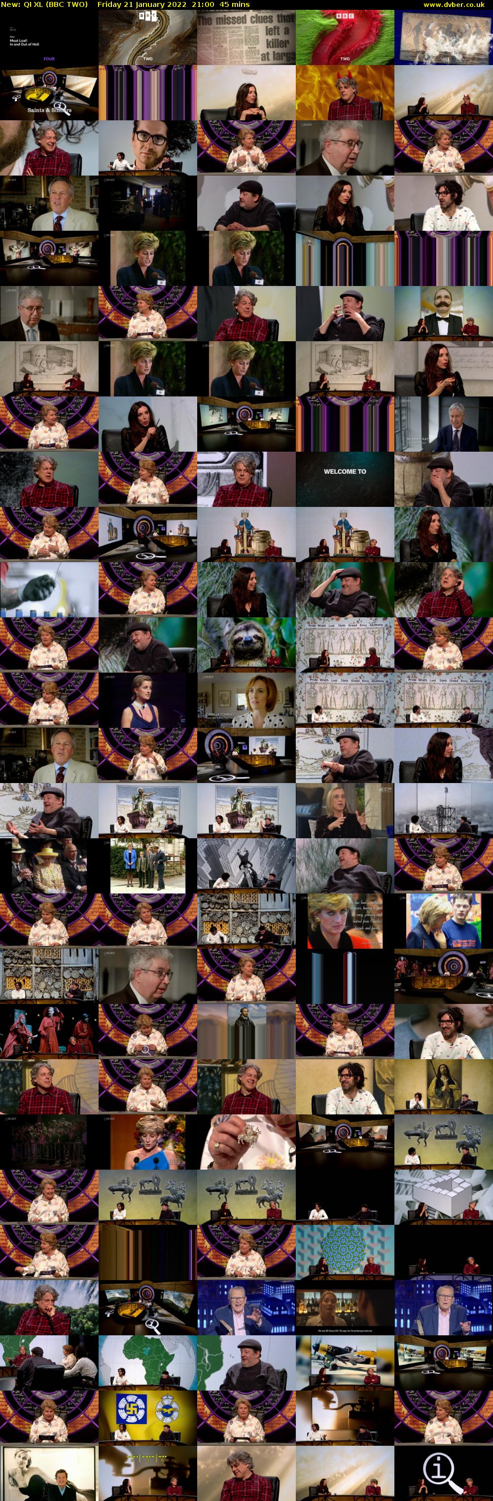 QI XL (BBC TWO) Friday 21 January 2022 21:00 - 21:45