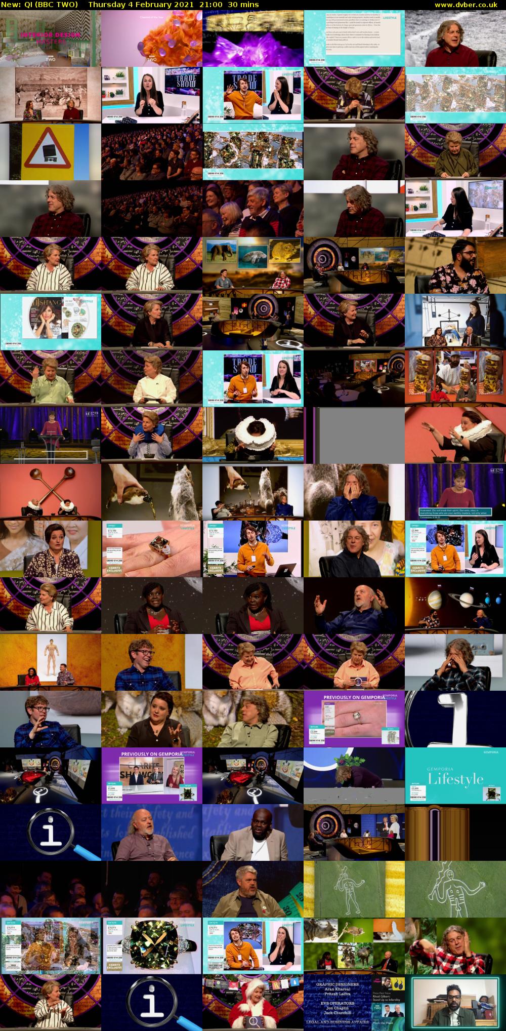 QI (BBC TWO) Thursday 4 February 2021 21:00 - 21:30