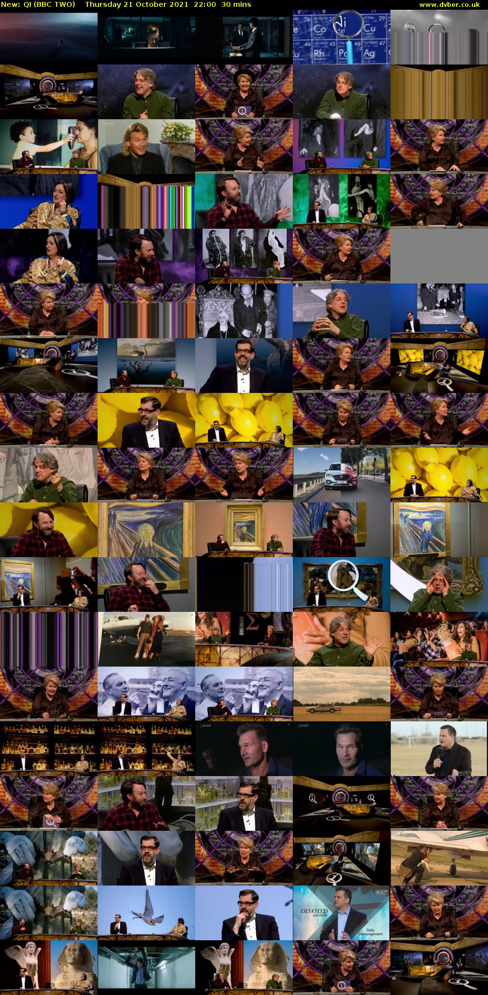 QI (BBC TWO) Thursday 21 October 2021 22:00 - 22:30