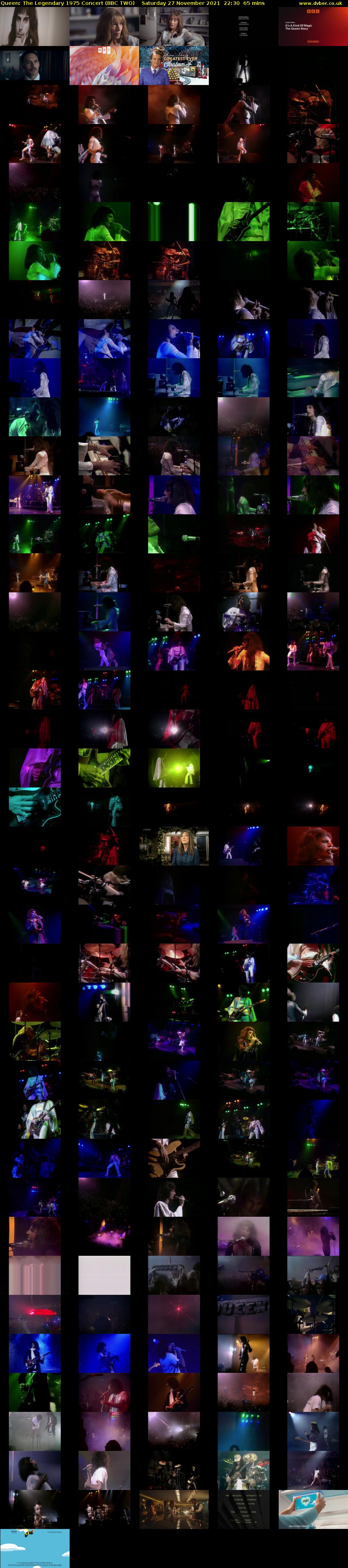 Queen: The Legendary 1975 Concert (BBC TWO) Saturday 27 November 2021 22:30 - 23:35