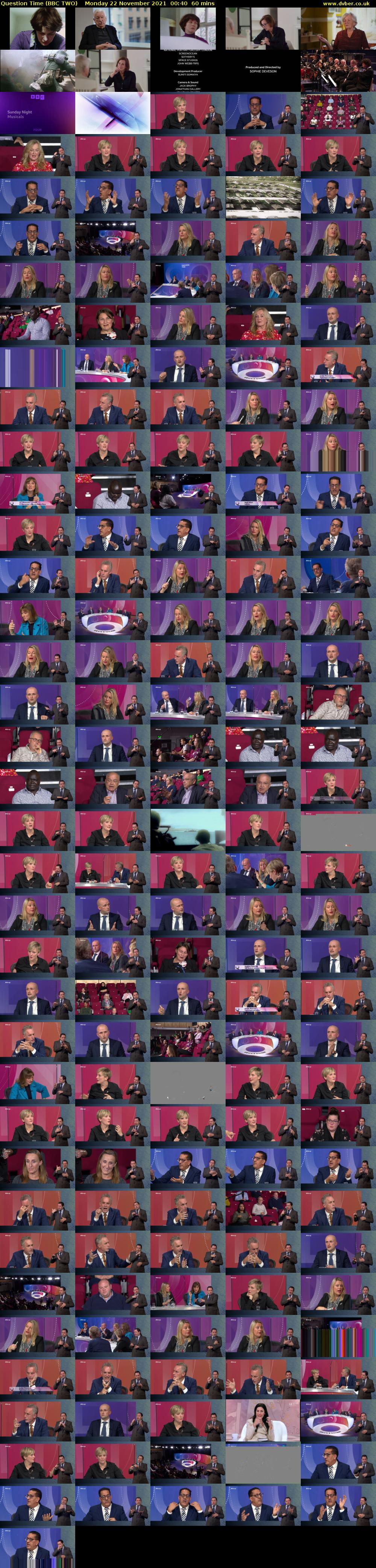 Question Time (BBC TWO) Monday 22 November 2021 00:40 - 01:40