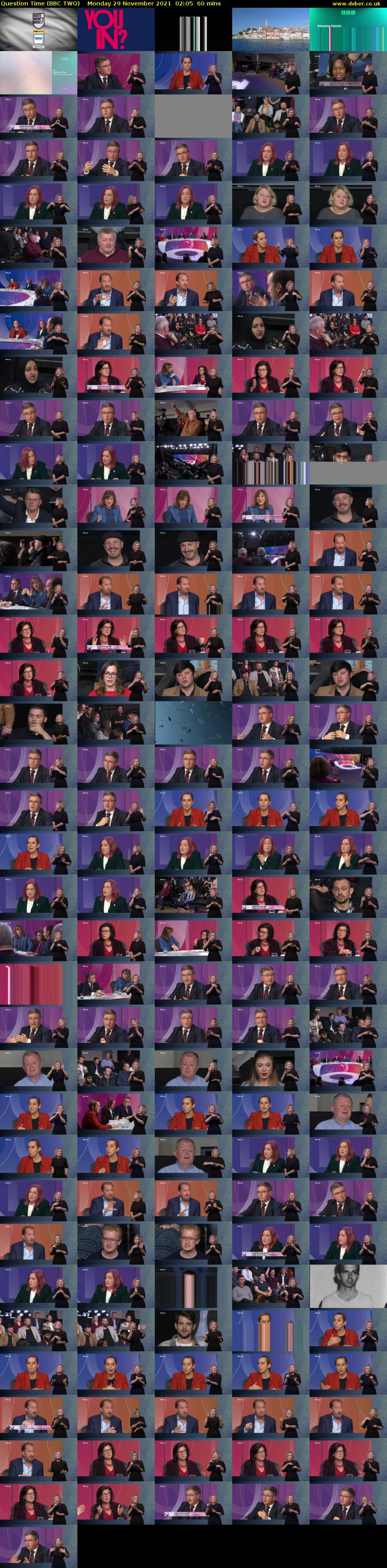 Question Time (BBC TWO) Monday 29 November 2021 02:05 - 03:05