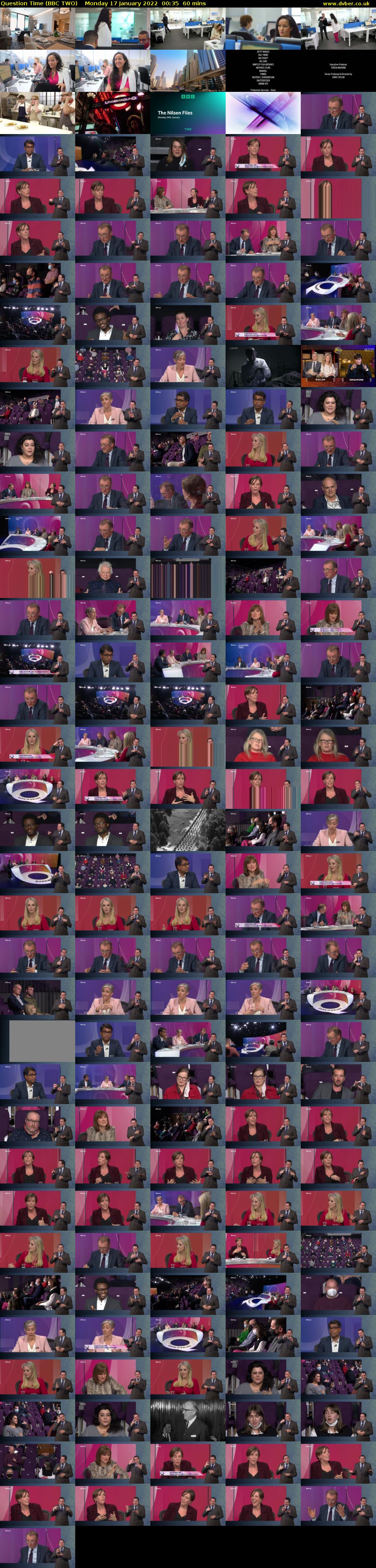 Question Time (BBC TWO) Monday 17 January 2022 00:35 - 01:35