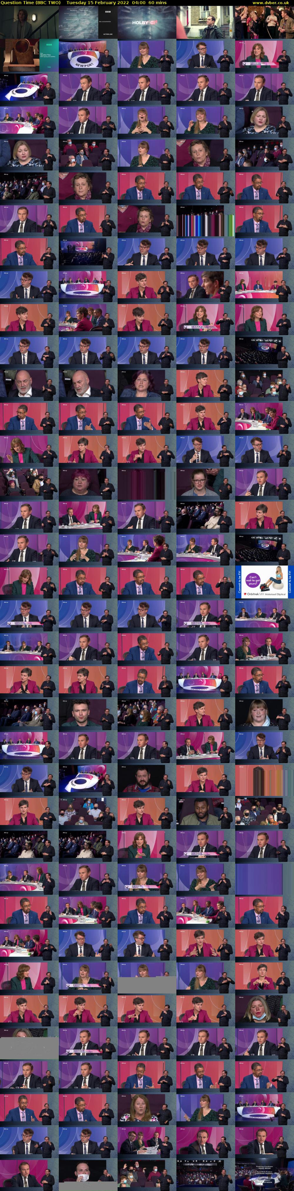 Question Time (BBC TWO) Tuesday 15 February 2022 04:00 - 05:00