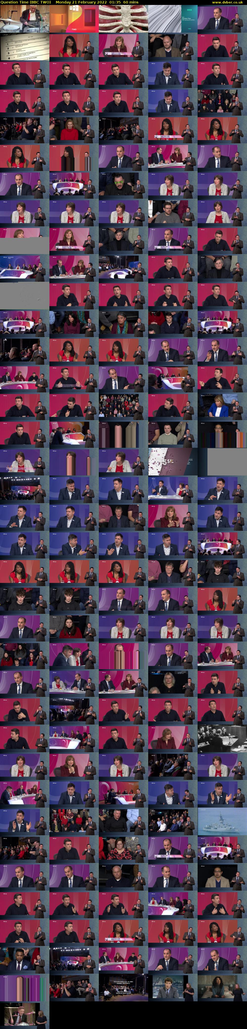 Question Time (BBC TWO) Monday 21 February 2022 01:35 - 02:35