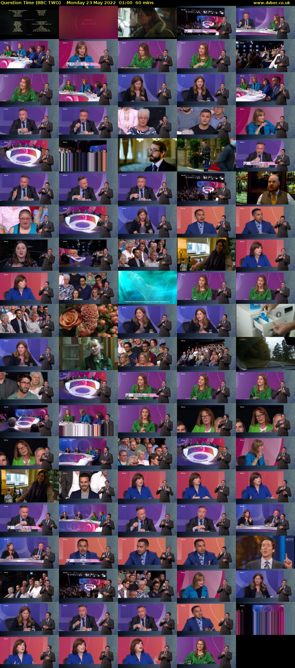 Question Time (BBC TWO) Monday 23 May 2022 01:00 - 02:00