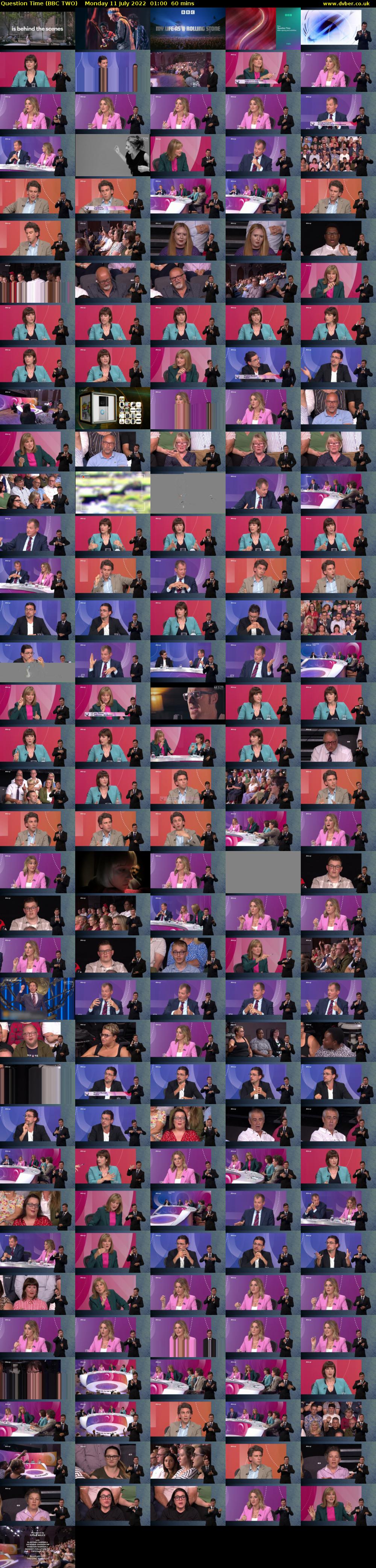 Question Time (BBC TWO) Monday 11 July 2022 01:00 - 02:00