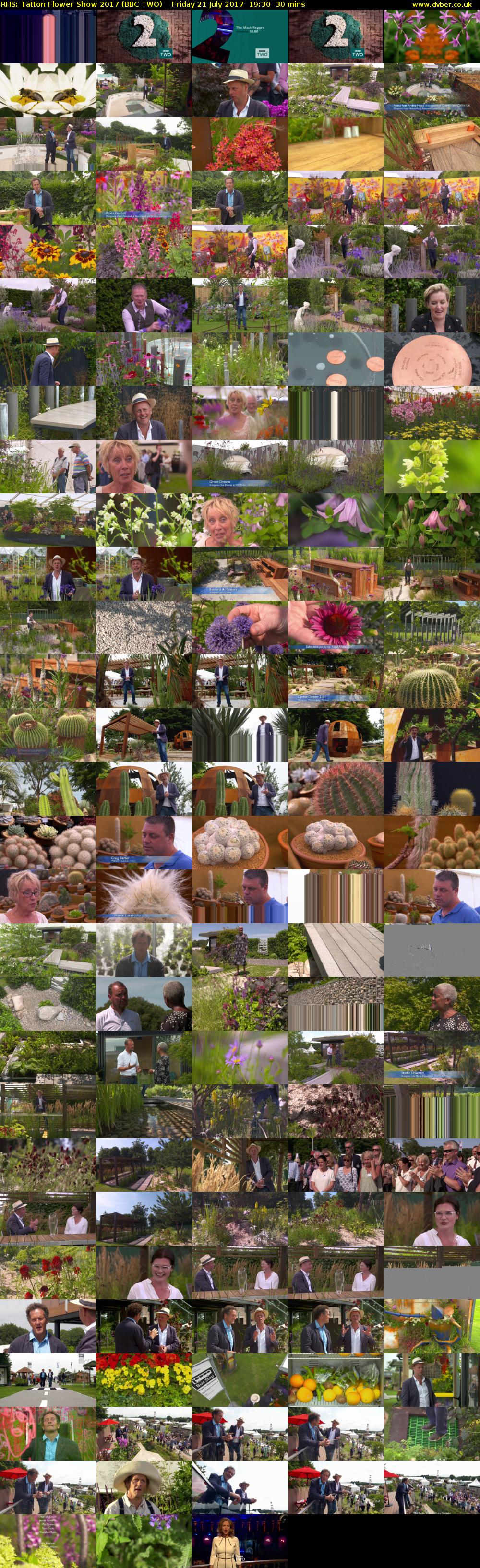 RHS: Tatton Flower Show 2017 (BBC TWO) Friday 21 July 2017 19:30 - 20:00