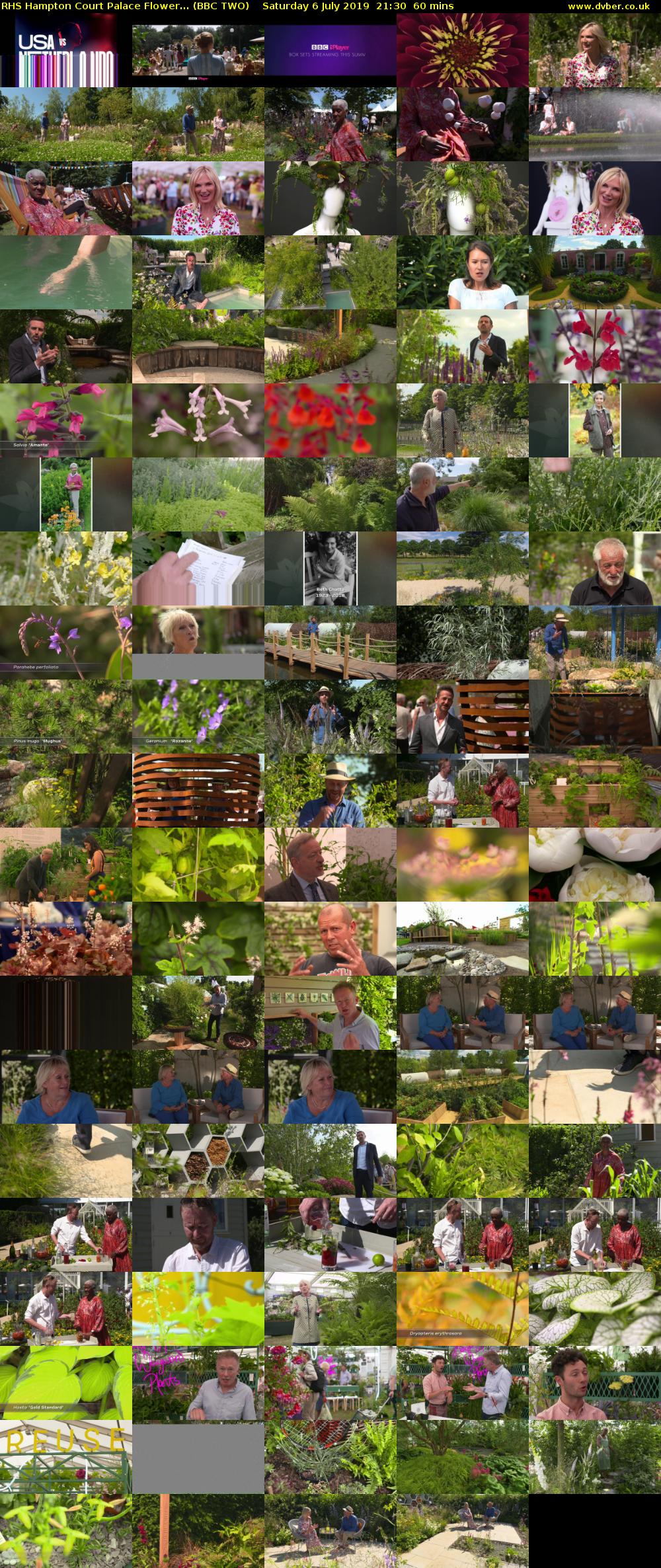 RHS Hampton Court Palace Flower... (BBC TWO) Saturday 6 July 2019 21:30 - 22:30