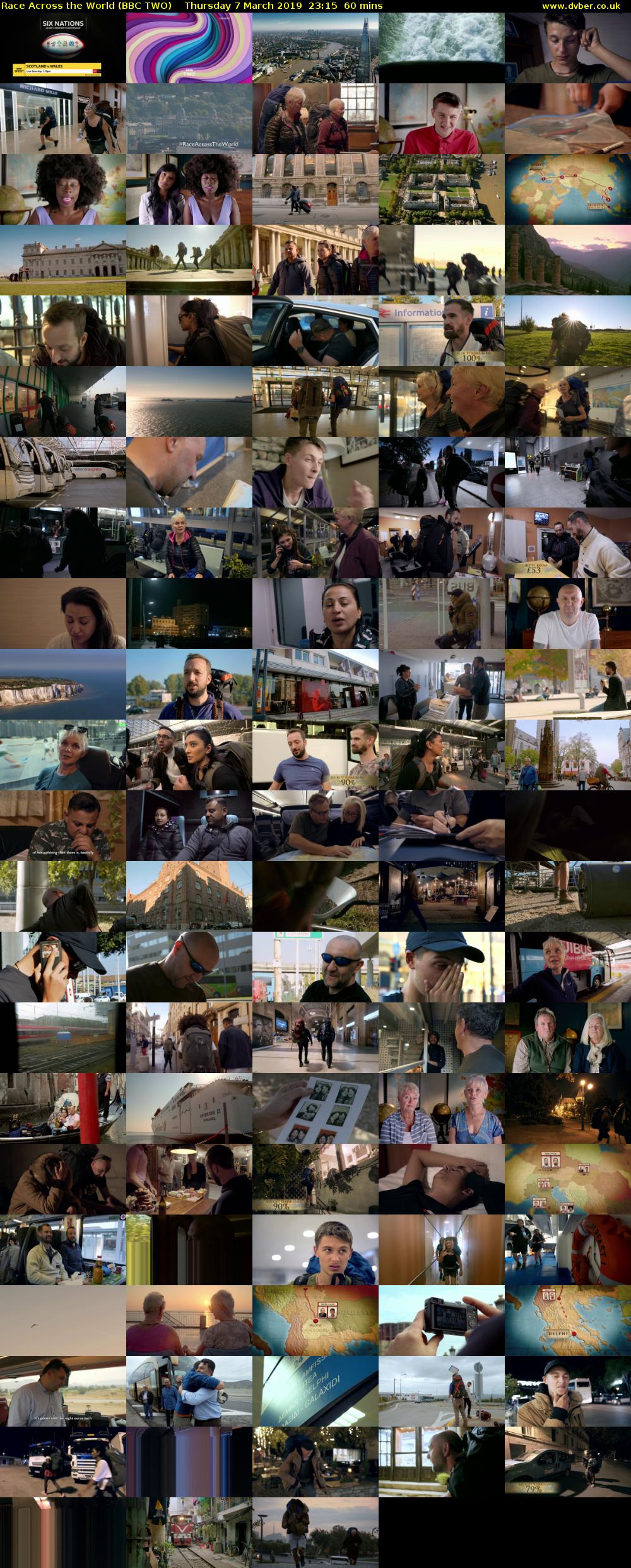 Race Across the World (BBC TWO) Thursday 7 March 2019 23:15 - 00:15