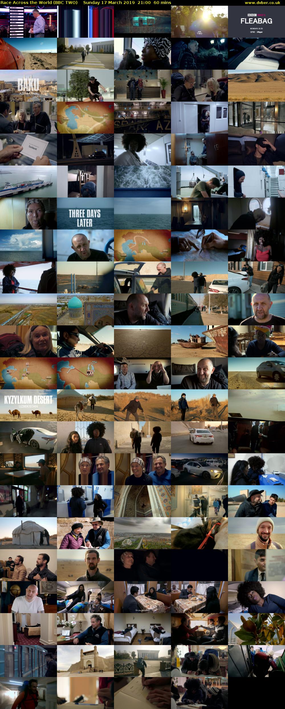 Race Across the World (BBC TWO) Sunday 17 March 2019 21:00 - 22:00