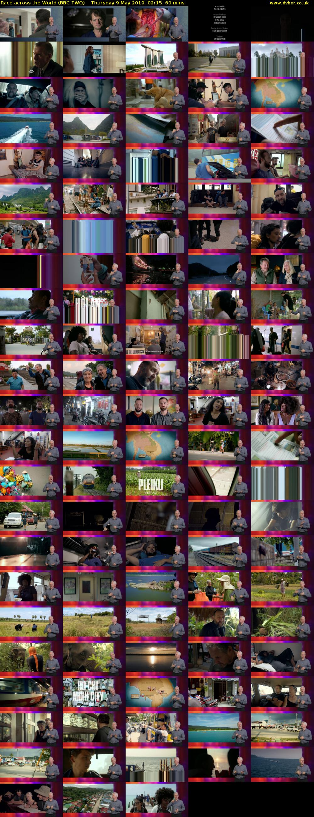 Race across the World (BBC TWO) Thursday 9 May 2019 02:15 - 03:15