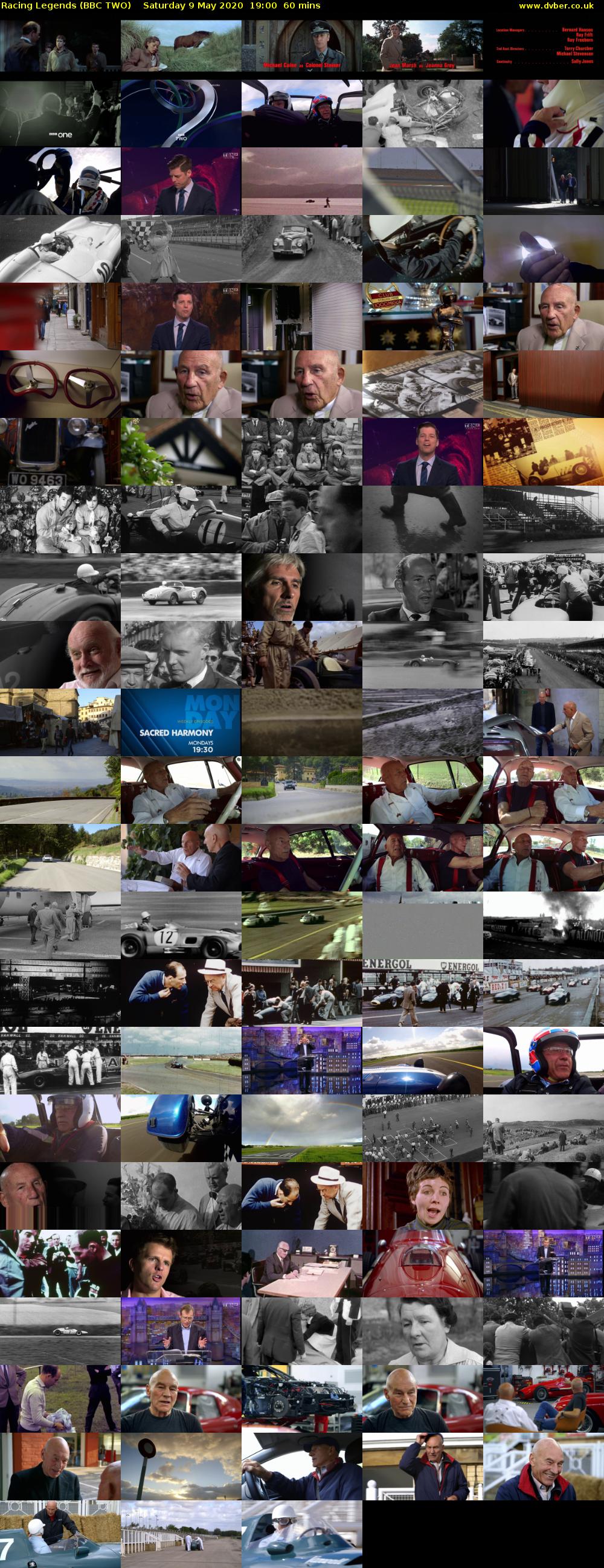 Racing Legends (BBC TWO) Saturday 9 May 2020 19:00 - 20:00