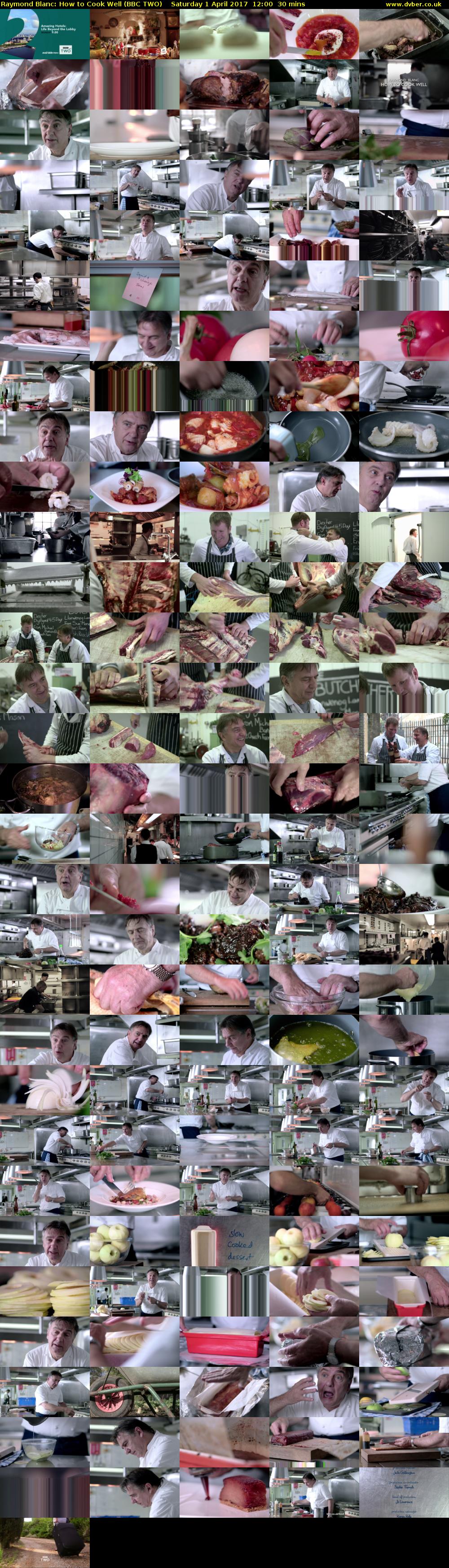 Raymond Blanc: How to Cook Well (BBC TWO) Saturday 1 April 2017 12:00 - 12:30