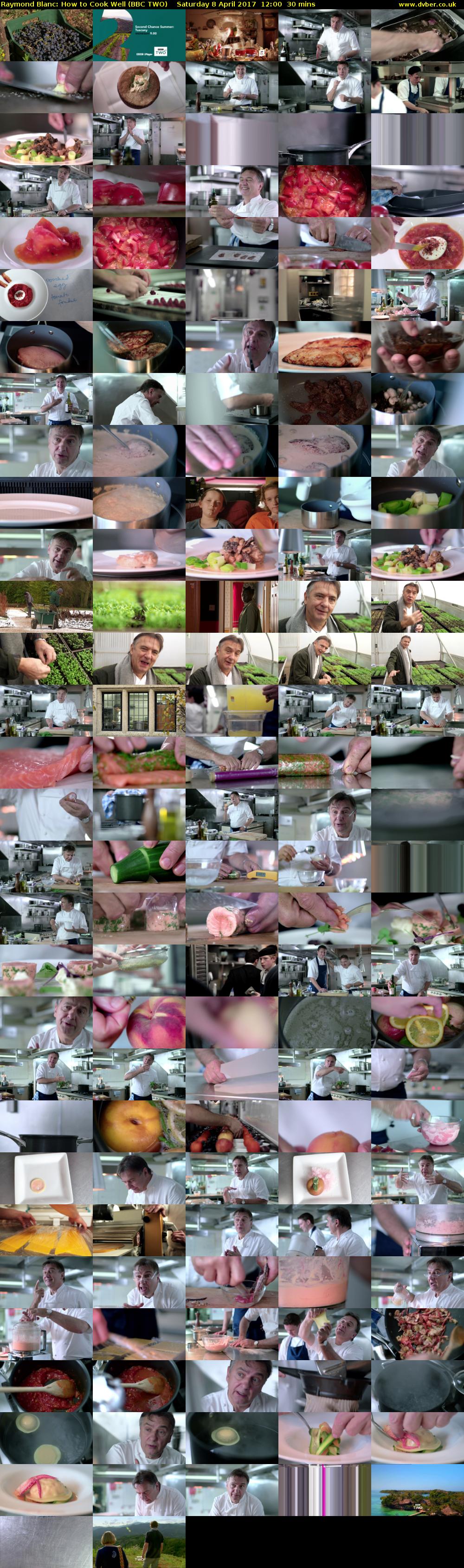 Raymond Blanc: How to Cook Well (BBC TWO) Saturday 8 April 2017 12:00 - 12:30