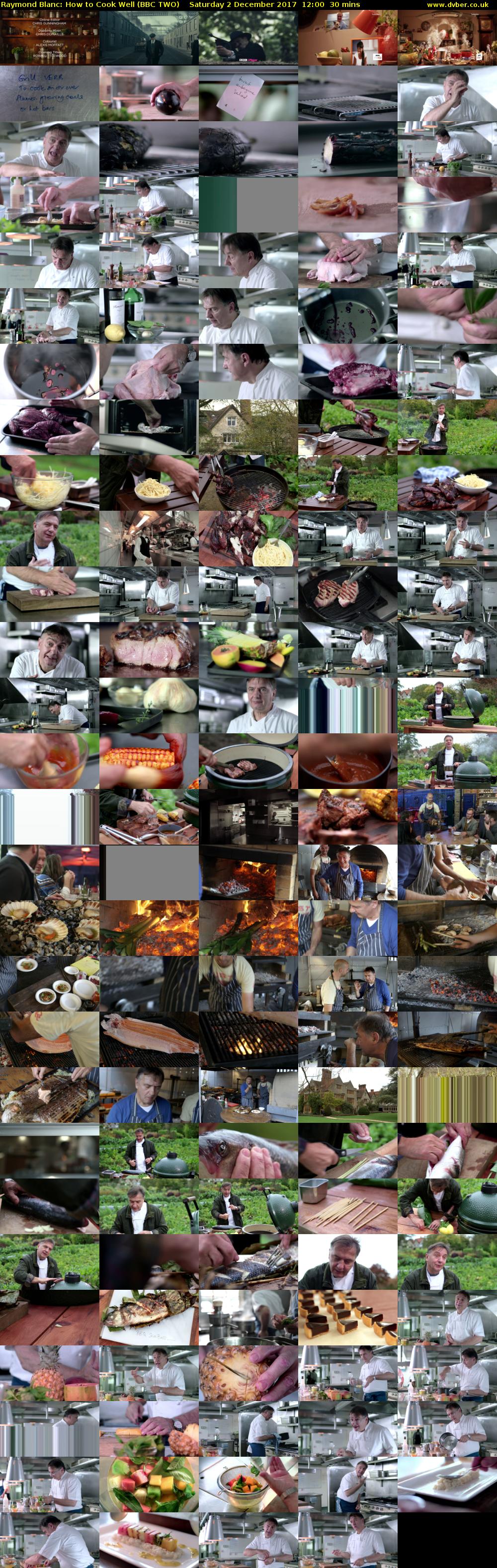 Raymond Blanc: How to Cook Well (BBC TWO) Saturday 2 December 2017 12:00 - 12:30