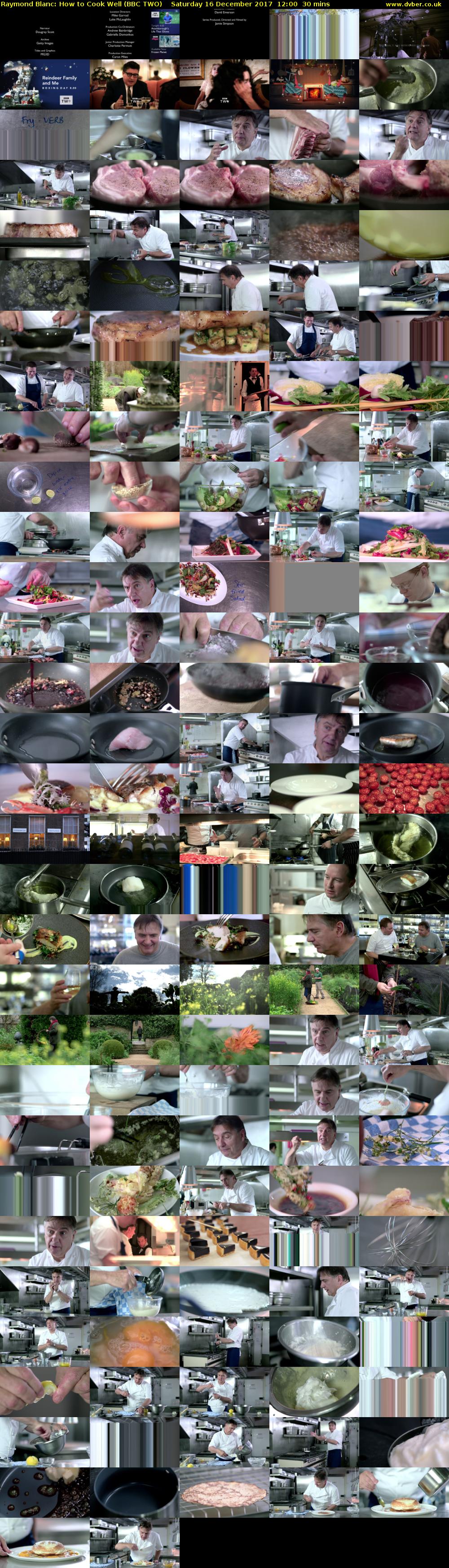 Raymond Blanc: How to Cook Well (BBC TWO) Saturday 16 December 2017 12:00 - 12:30